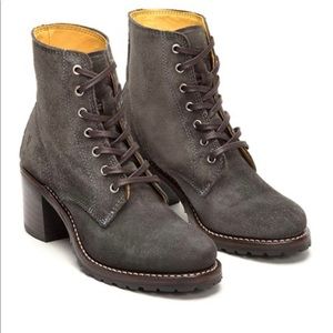 Frye Suede Lace-Up Boot - Women